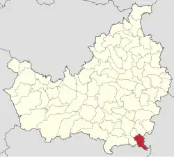 Localizarea comunei în județul Cluj