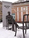 Statuia lui Márai în Košice (Peter Gaspar)