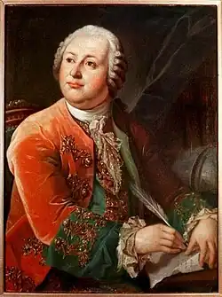 Mihail Lomonosov, fizician, chimist rus