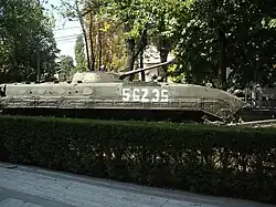 MLI-84 expus la Muzeul Militar Național "Regele Ferdinand I" (București).
