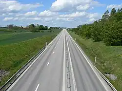 Drumul rapid suedez 36 la nord de Linköping