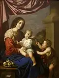 Madonna cu Pruncul Iisus, 1658