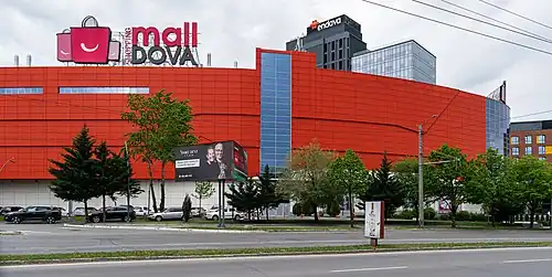 Shopping Malldova, unul din cele mai mari centre comerciale din Chișinău