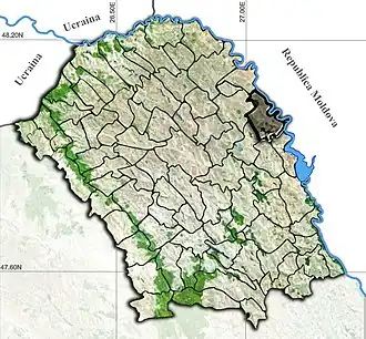 Poziția localității Manoleasa