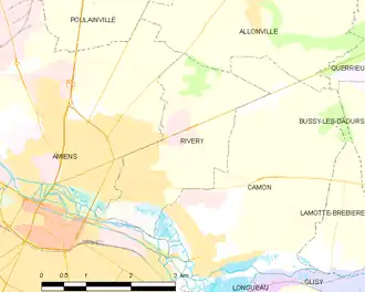 Poziția localității Rivery