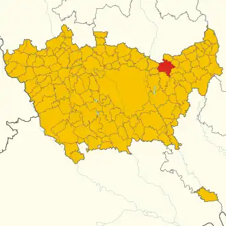 Poziția localității Cernusco sul Naviglio