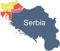 Serbia Mare, văzută de politicianul sârb Voislav Șeșeli, liderul Partidului Radical Sârb