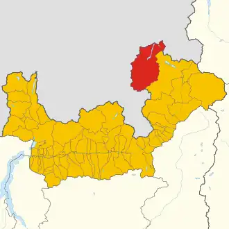 Poziția localității Livigno