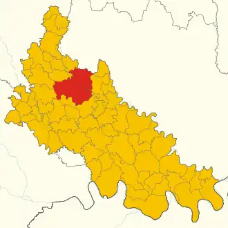 Poziția localității Lodi