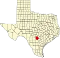 Comitatul Bexar map