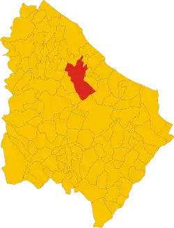 Poziția localității Lanciano