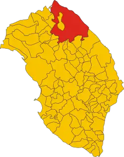 Poziția localității Lecce