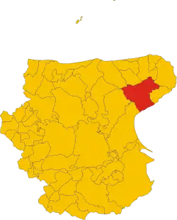 Poziția localității Comune di Monte Sant'Angelo