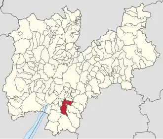 Poziția localității Rovereto