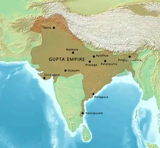 Imperiul Gupta din India .