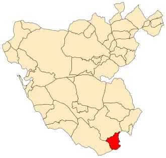 Poziția localității Algeciras