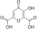 Acid meconic (3-hidroxi-4-oxo-4H-piran-2,6-dicarboxilic)