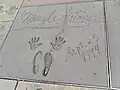 Amprentele lui Meryl Streep de la Teatrul Chinezesc Grauman