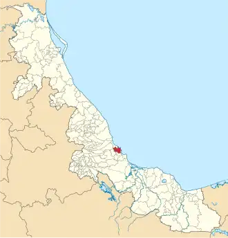 Poziția localității Veracruz