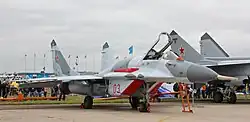 MiG-29SMT at the 2011 MAKS