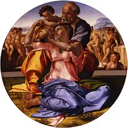 Michelangelo, Sfânta Familie