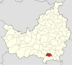 Localizarea comunei în județul Cluj