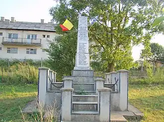 Monumentul eroilor din satul Milaș