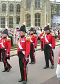 Procesiune a cavalerilor militari de Windsor