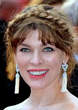 Milla Jovovich, model, actriță americană