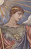 Minerva a păcii, mozaic de la Biblioteca Congresului Statelor Unite ale Americii