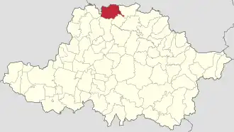 Poziția localității Mișca