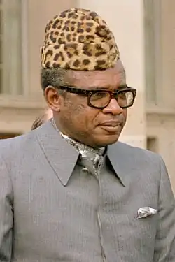 Mobutu Sese Seko, &nbsp;Zair