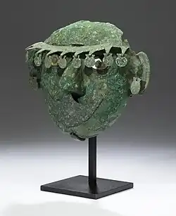 Mască, cultura Moche, c.100-600