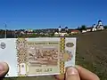 Mănăstirea ilustrată pe bancnota de 1 leu moldovenesc.