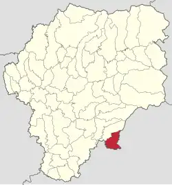 Localizare în cadrul județului