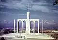Monumentul de la Majadahonda, ridicat în anul 1970, în memoria lui Ion Moța și Vasile Marin