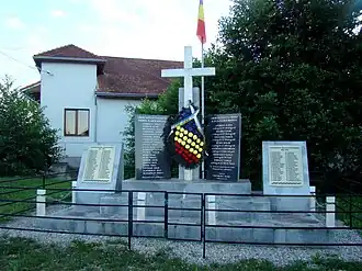 Monumentul eroilor din Ludeștii de Jos