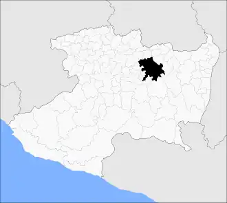 Poziția localității Morelia