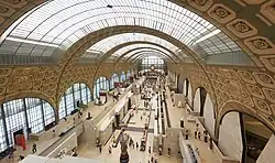 Interiorul Gării d'Orsay