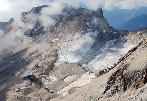 Nördlicher Schneeferner, 2009