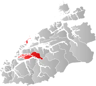 Poziția localității Comuna Ålesund