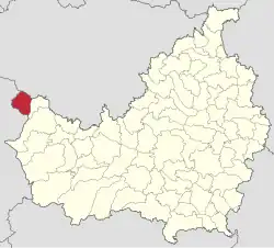 Localizarea comunei în județul Cluj