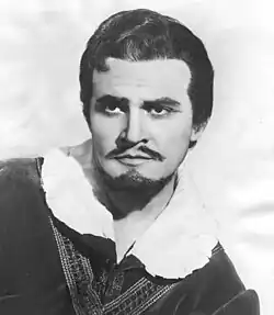 Baritonul Nicolae Herlea în rolul Rodrigo din „Don Carlo”