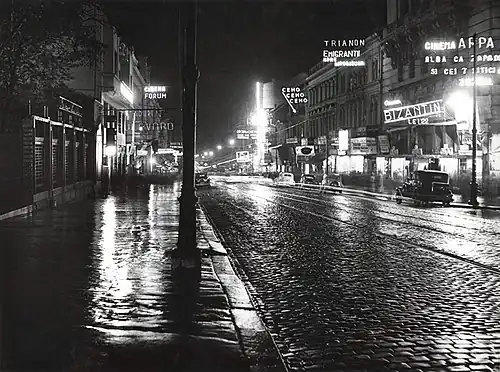 Bulevardul Regina Elisabeta în 1932