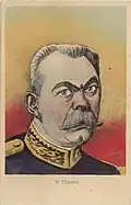 Nicolae Filipescu - caricatură de Nicolae S. Petrescu-Găină