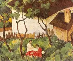 Grădină din Văleni (1922-1924) - Muzeul de Artă, Târgu-Mureș