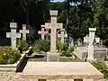 Micul cimitir de la Mǎnǎstirea Nicula