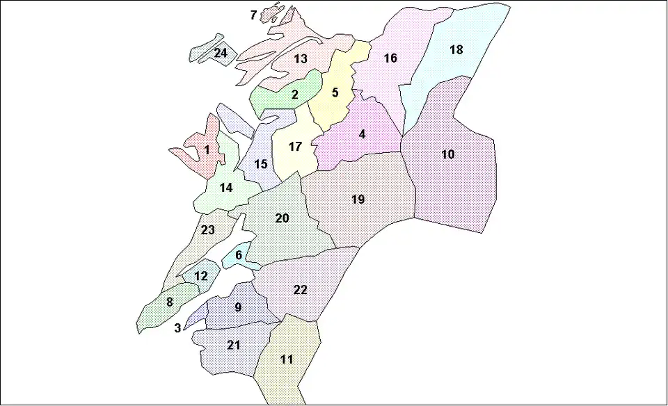 Comunele din Nord-Trøndelag