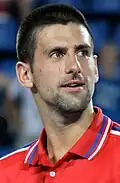 Novak Djokovic, jucător sârb de tenis
