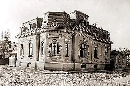 Mix de Beaux Arts și Art Nouveau - Casa Romulus Porescu de Dimitrie Maimarolu (1905)